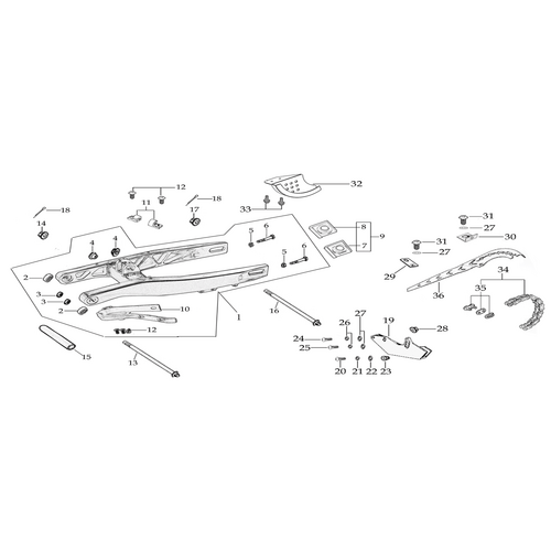 10 Swing Arm Assy