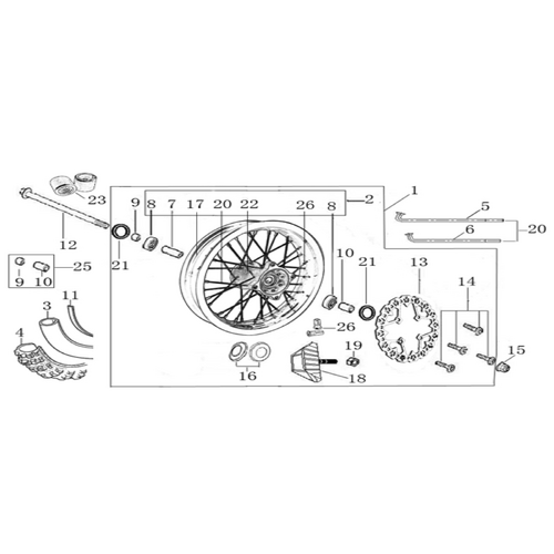 06 Front Wheel Assy