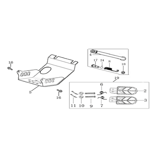 09 Foot Peg Assy