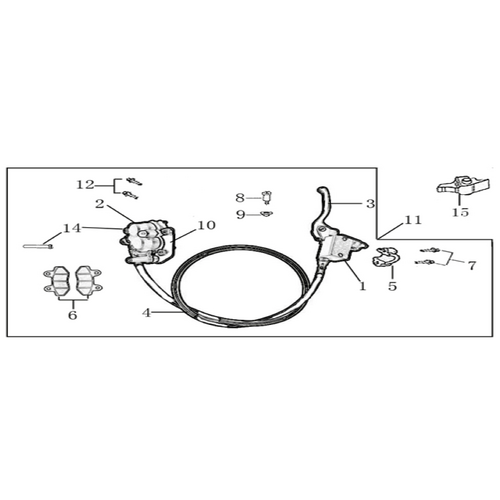05 Front Brake Assy
