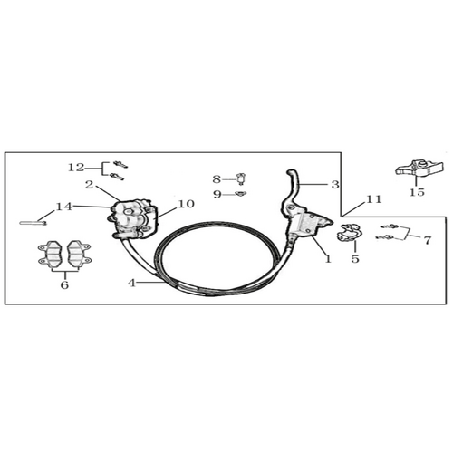 05 Front Brake Assy