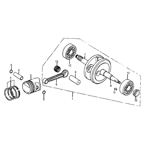 38 Crankshaft / Piston