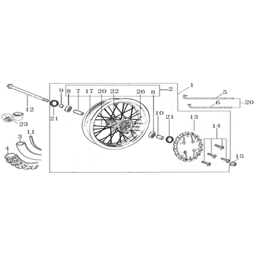 06 Front Wheel Assy