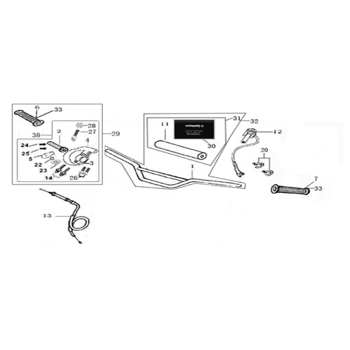 01 Handle Bar Assembly