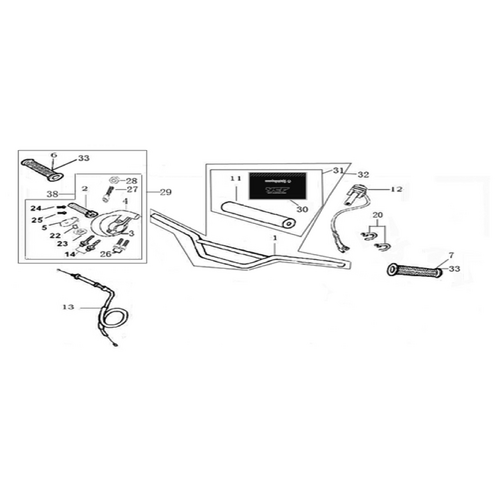 01 Handle Bar Assembly