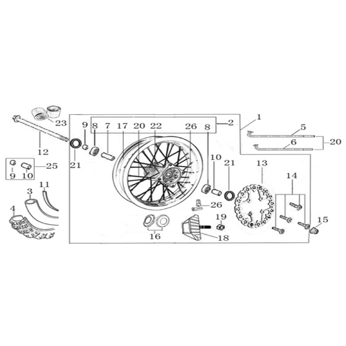 04 Front Wheel Assy