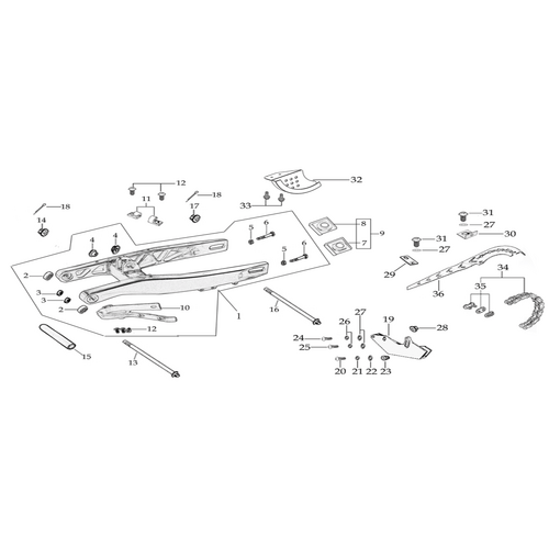 08 Swing Arm Assy