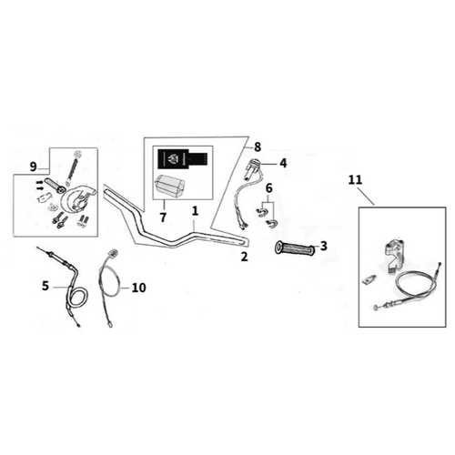 01 Handle Bar Assembly