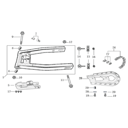 09 Swing Arm Assy
