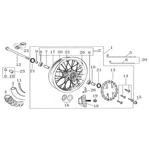 06 Front Wheel Assy