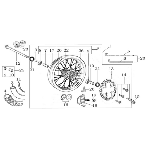 06 Front Wheel Assy