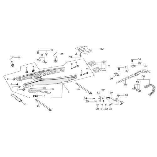 10 Swing Arm Assy