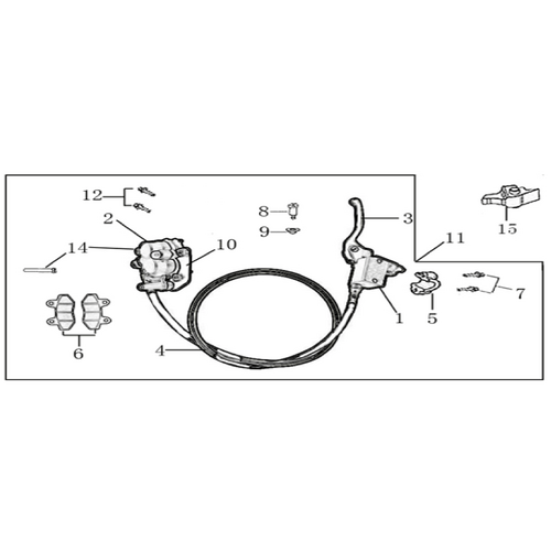 05 Front Brake Assy 
