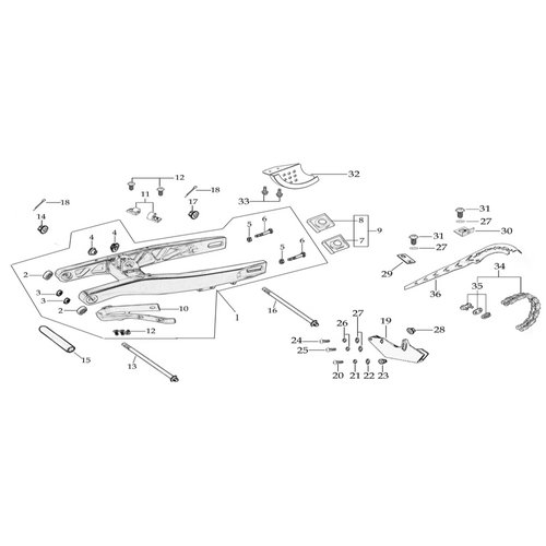 10 Swing Arm Assy