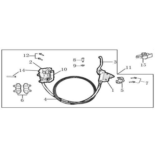 05 Front Brake Assy