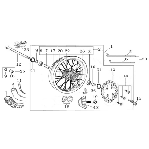 06 Front Wheel Assy
