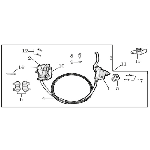 05 Front Brake Assy