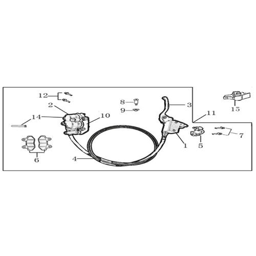05 Front Brake Assy