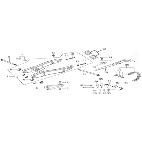 10 Swing Arm Assy