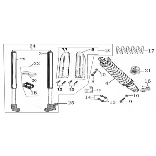 04 Front & Rear Absorber