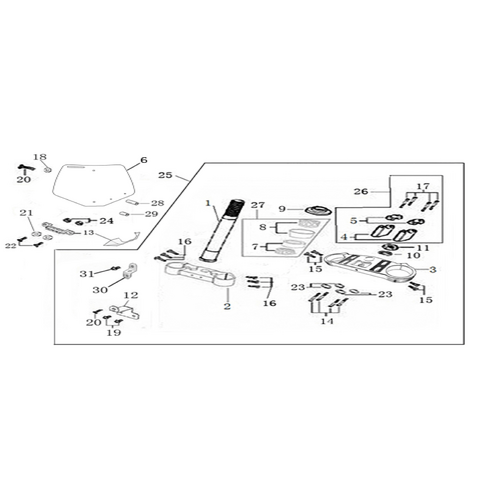 02 Steering Stem Assembly