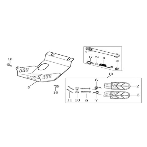07 Foot Peg Assy