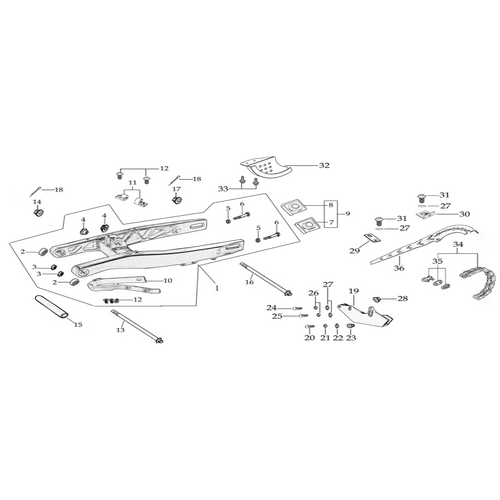 08 Swing Arm Assy