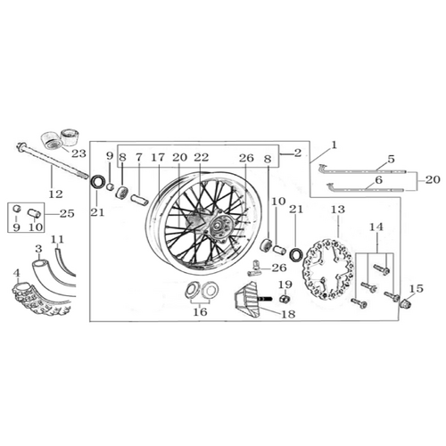 04 Front Wheel Assy