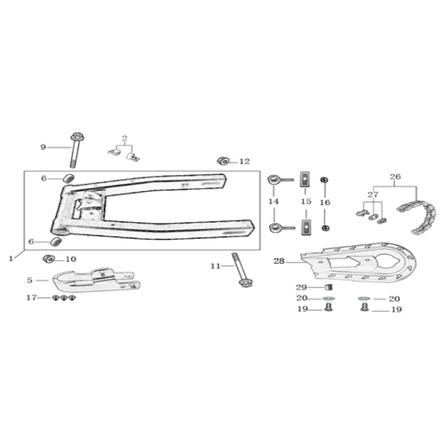 10 Swing Arm Assy
