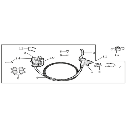 05 Front Brake Assy