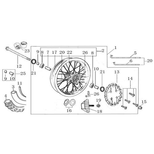 06 Front Wheel Assy 