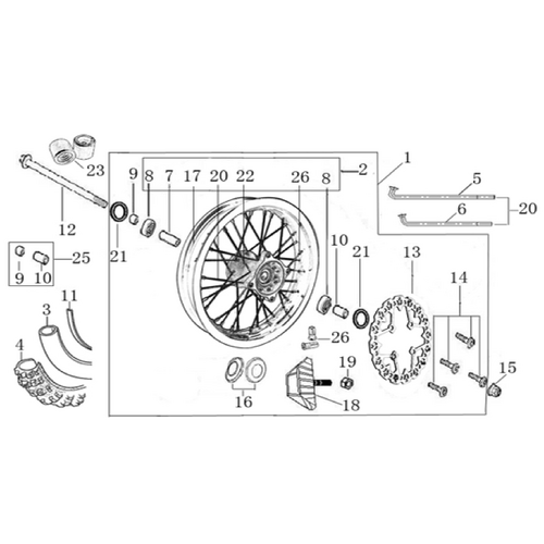 06 Front Wheel Assy 