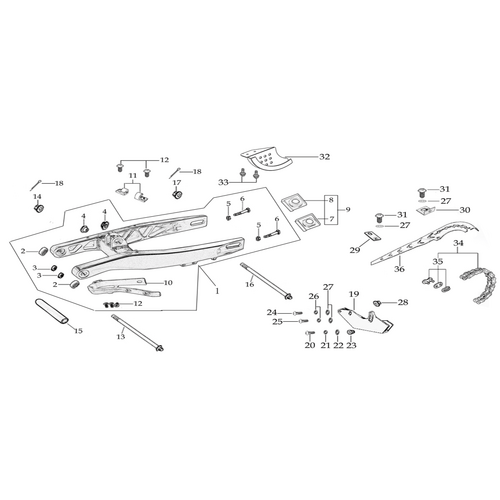 10 Swing Arm Assy