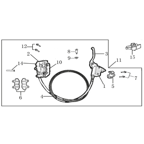 05 Front Brake Assy