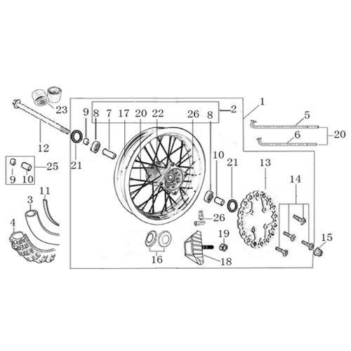 06 Front Wheel Assy 