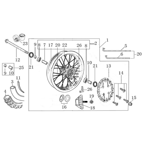 06 Front Wheel Assy 