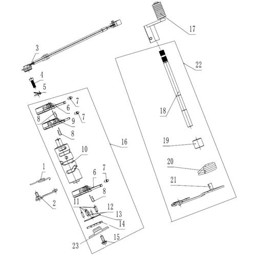 42 Gearshift Mechanism