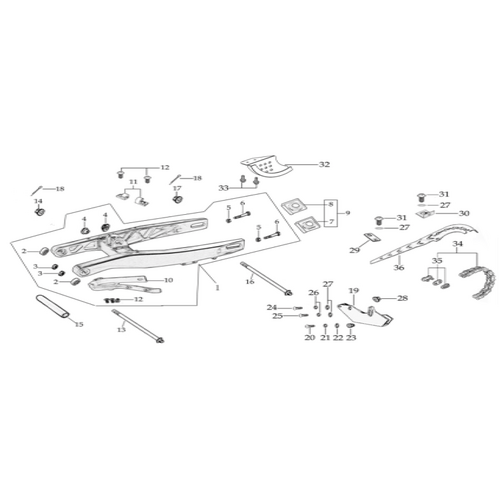 10 Swing Arm Assy