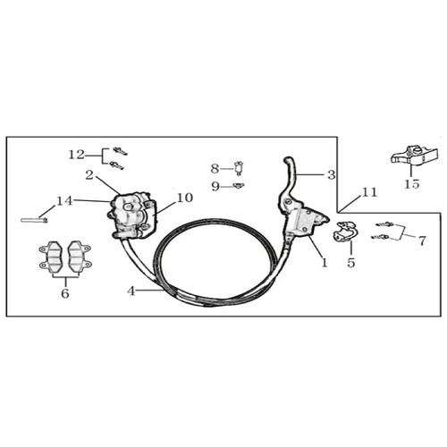 05 Front Brake Assy