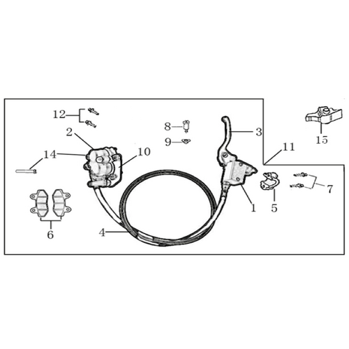 05 Front Brake Assy