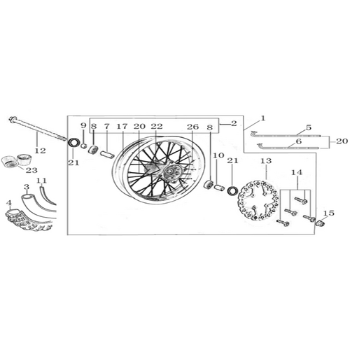 06 Front Wheel Assy 