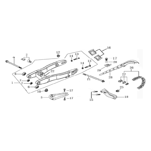 10 Swing Arm Assy