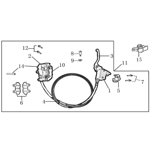 05 Front Brake Assy