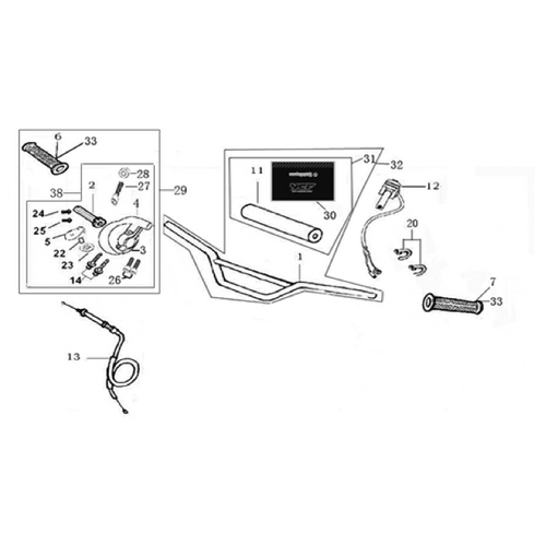 01 Handle Bar Assembly