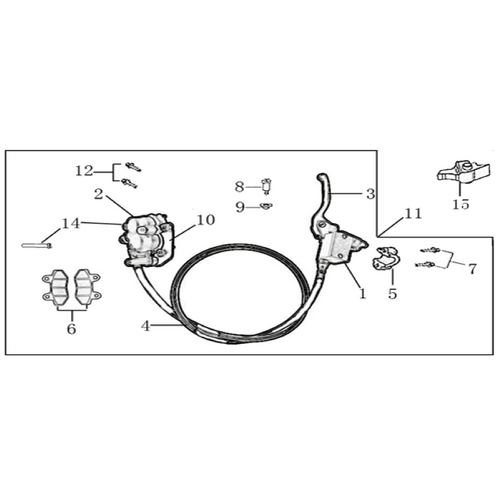 05 Front Brake Assy