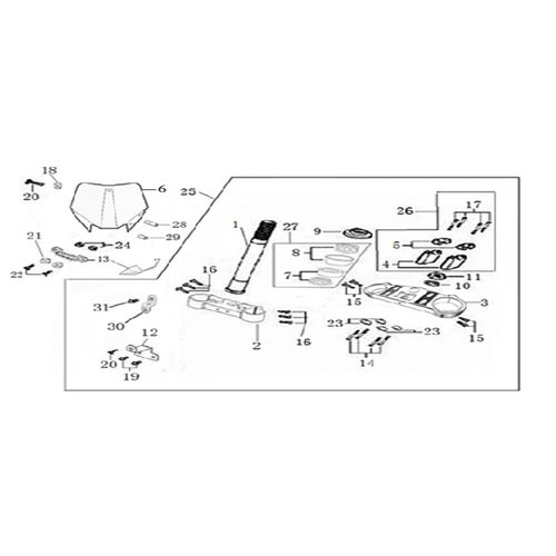 02 Steering Stem Assembly
