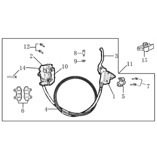 05 Front Brake Assy