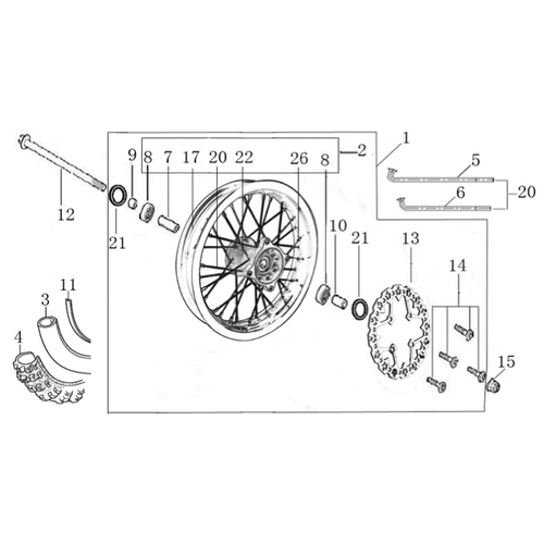 06 Front Wheel Assy 