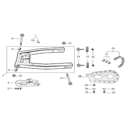 10 Swing Arm Assy