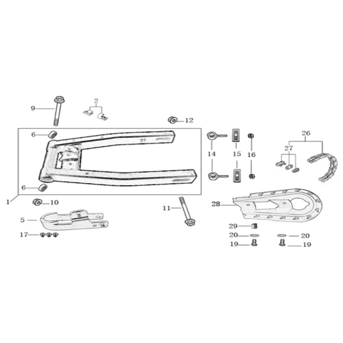 09 Swing Arm Assy